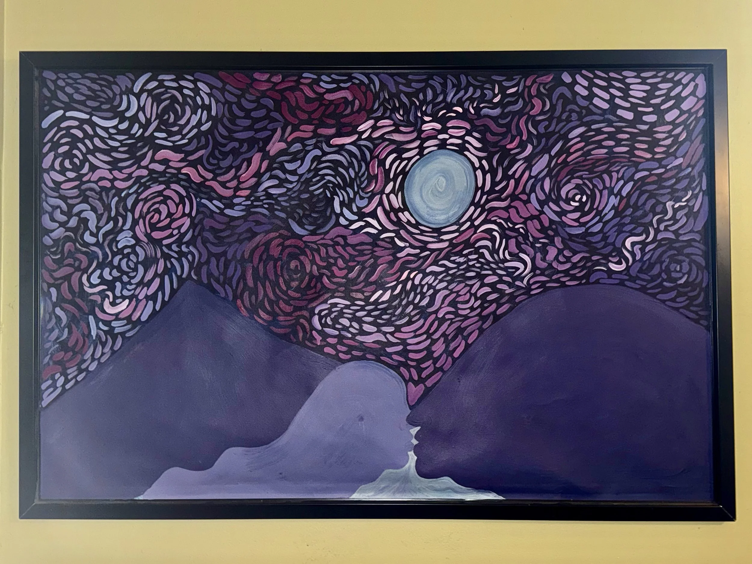 4'x2.5' acrylic on canvas