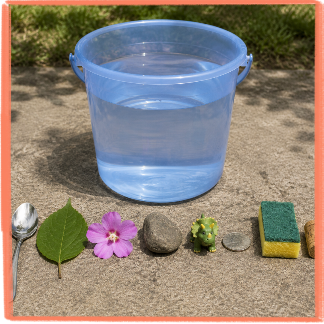 Backyard Science: Sink or Float Testing