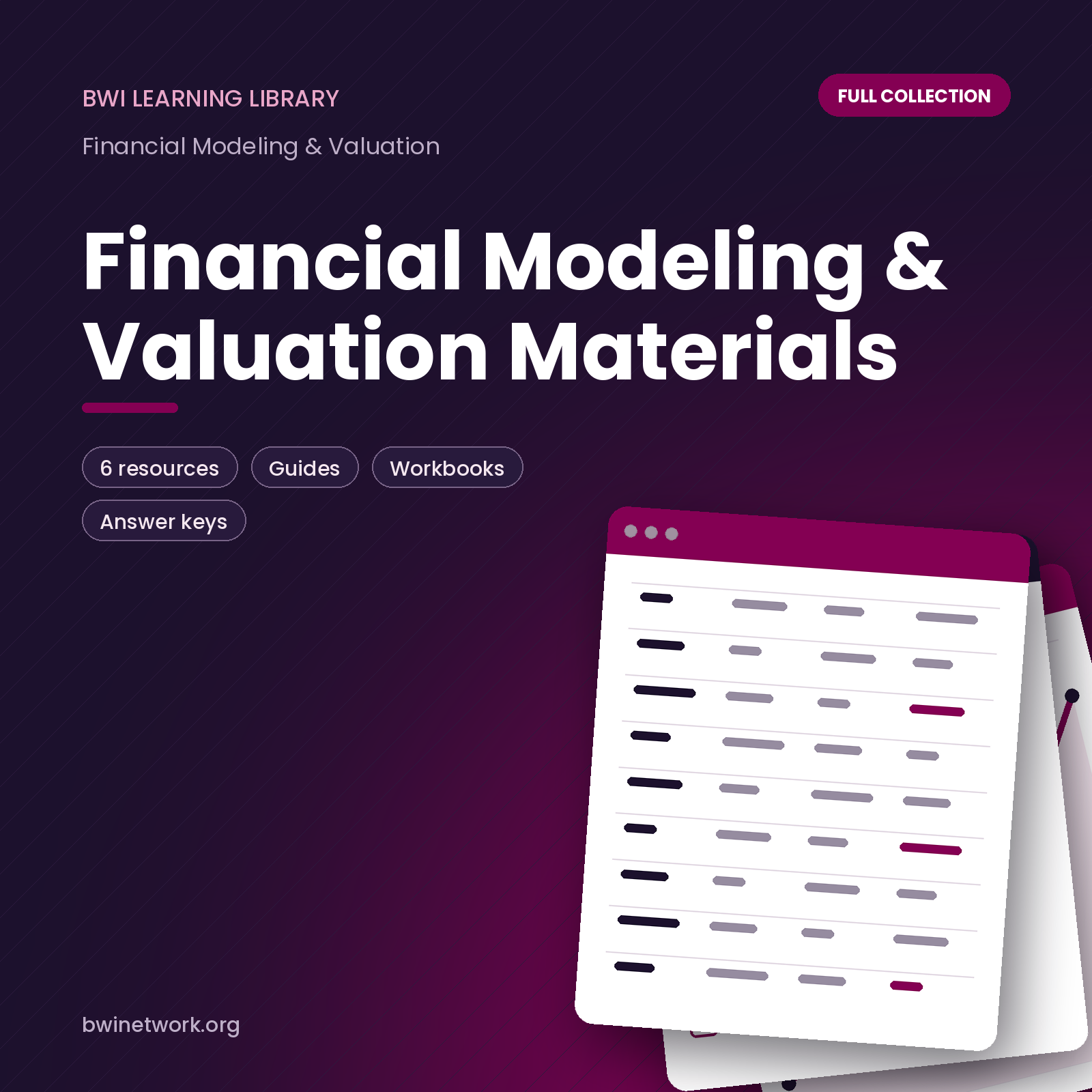 Financial Modeling  Valuation Materials