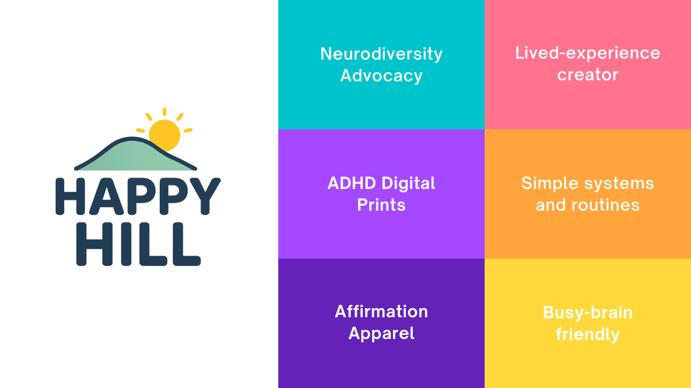 HAPPY HILL ADHD | Empower Your ADHD Journey — Explore Now