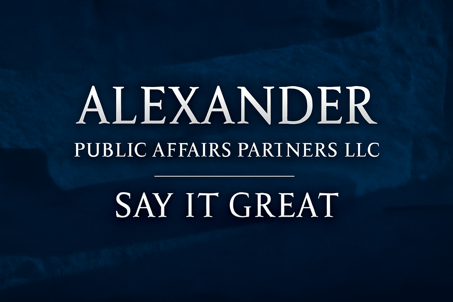 ALEXANDER Public Affairs Partners