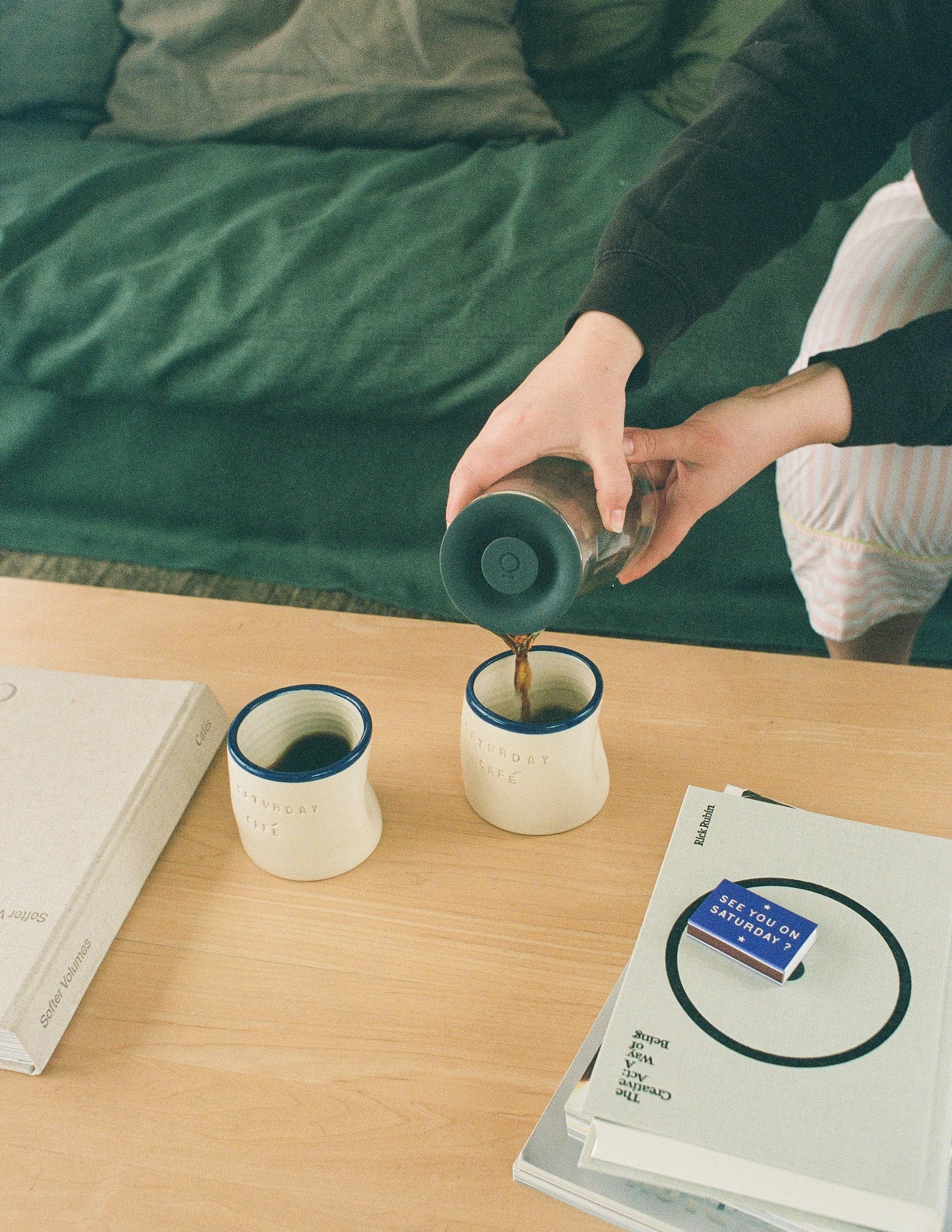 saturday cafe x pas mon style mug