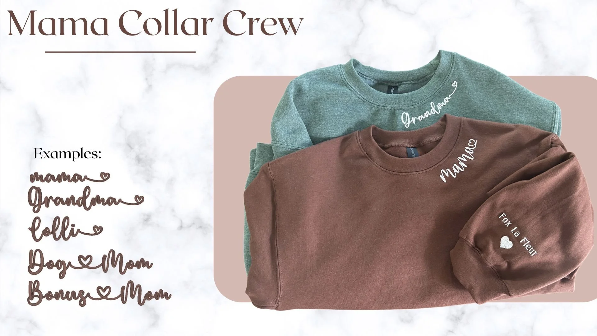 Mama Collar Crew