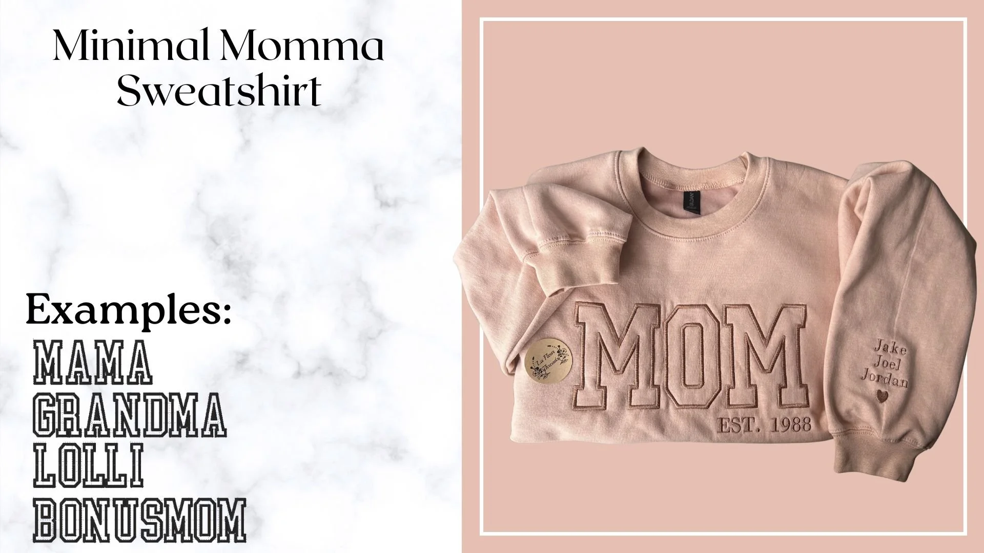 Monochrome Mom Sweatshirt