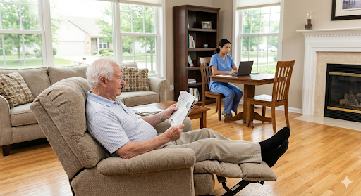 24-Hour Live-In Care vs. Nursing Homes: Why Home is Often Best
