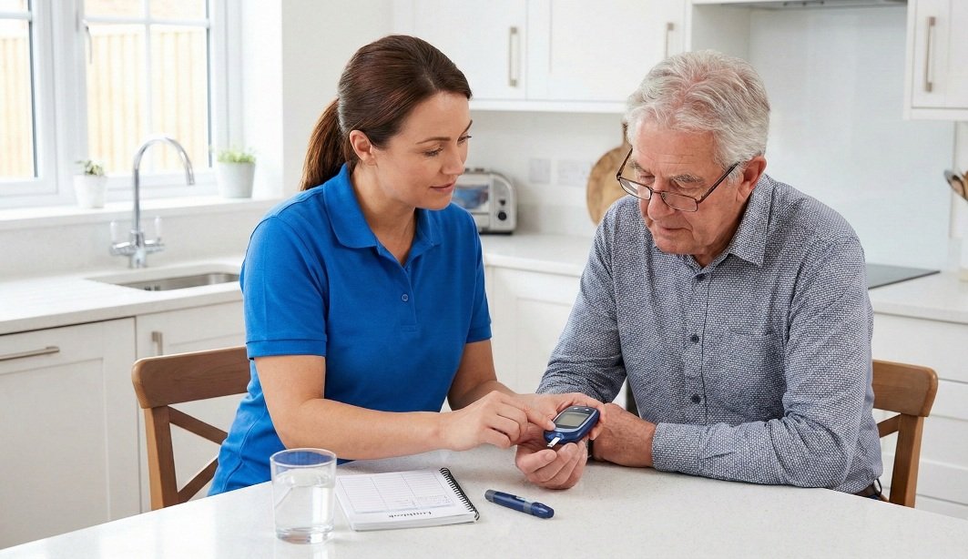 Diabetes Management at Home: Preventing Complications for Seniors