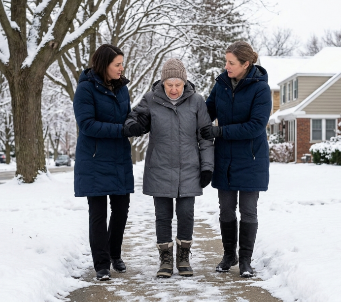 Winter Fall Prevention Tips for Seniors in Chicago’s North Shore