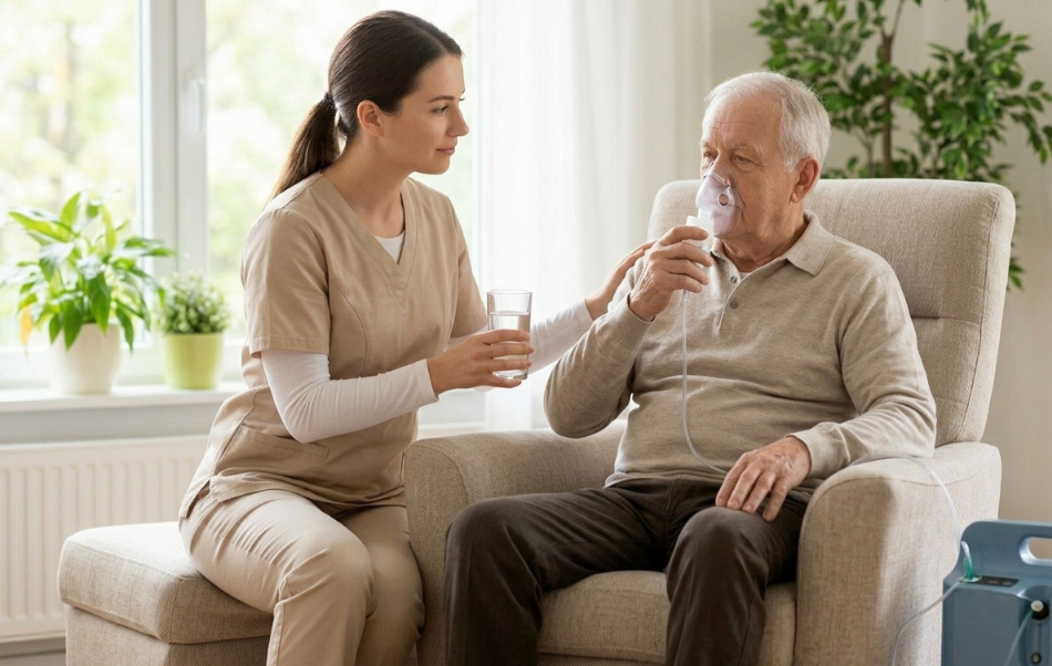 How Home Care Supports Seniors Living with COPD