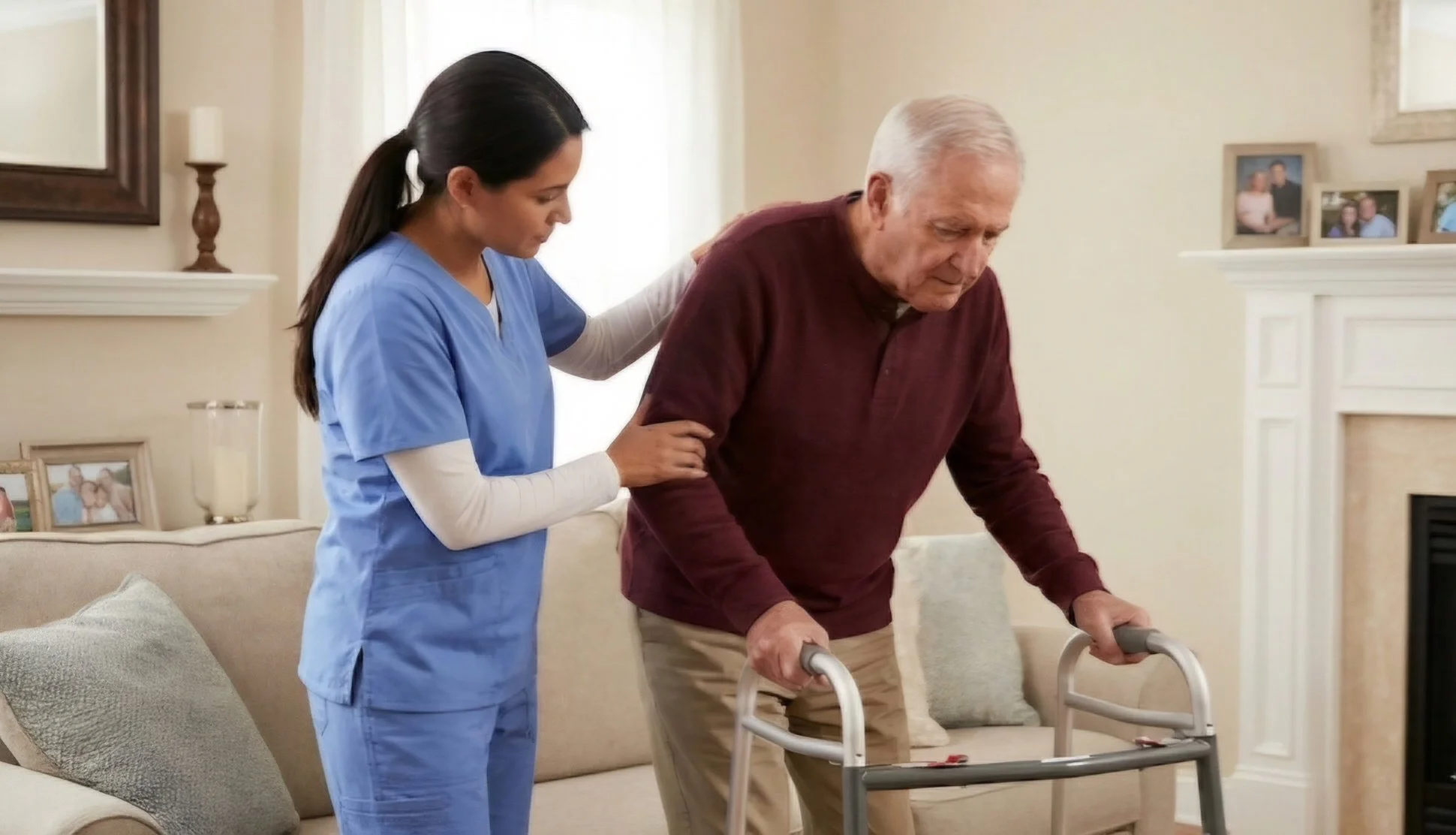 Northbrook senior receiving Parkinson’s mobility support