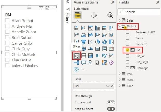 How to Slice & Dice in MS Power BI