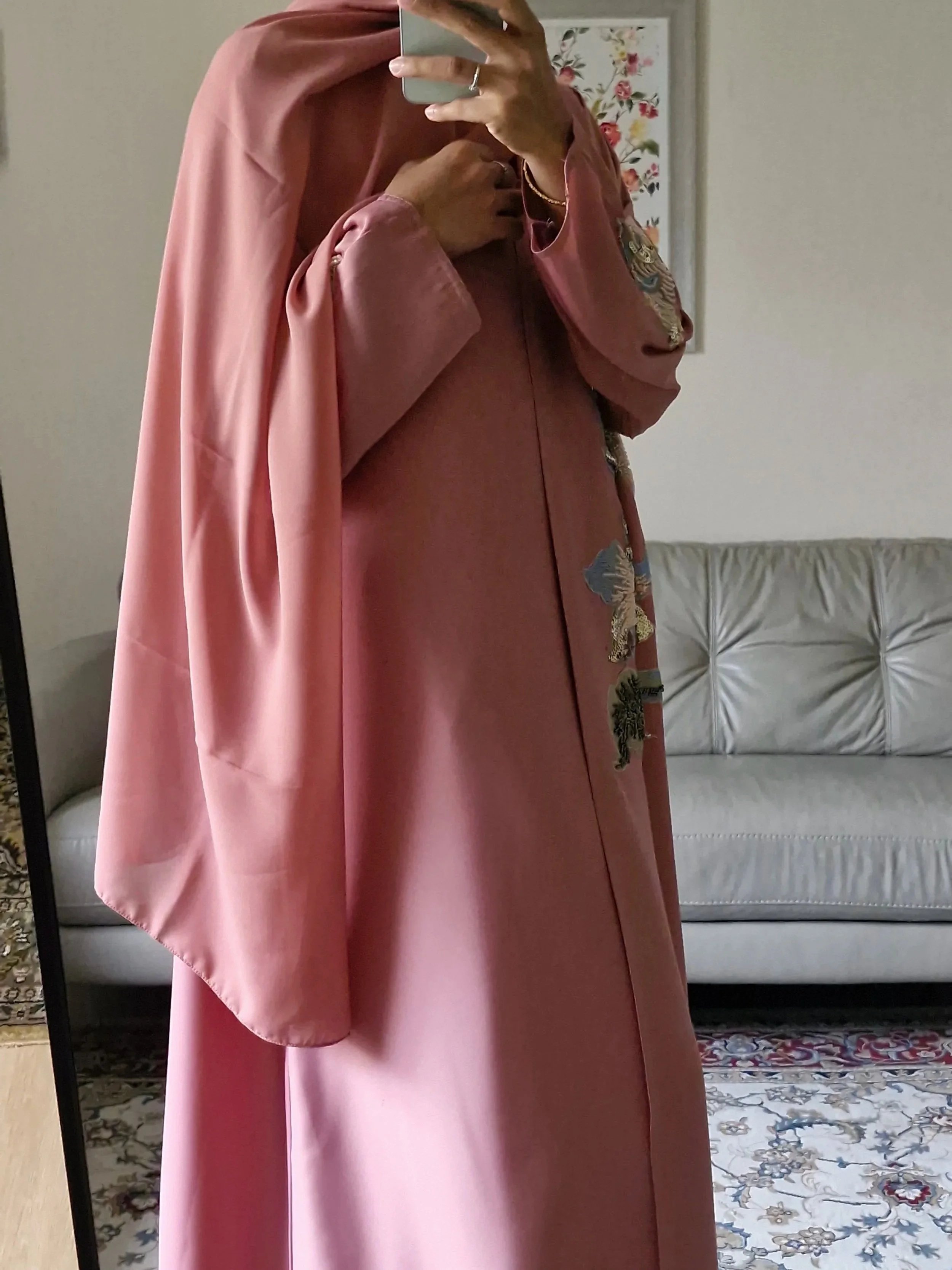 Embellished Eid Bloom Abaya 3 Colours