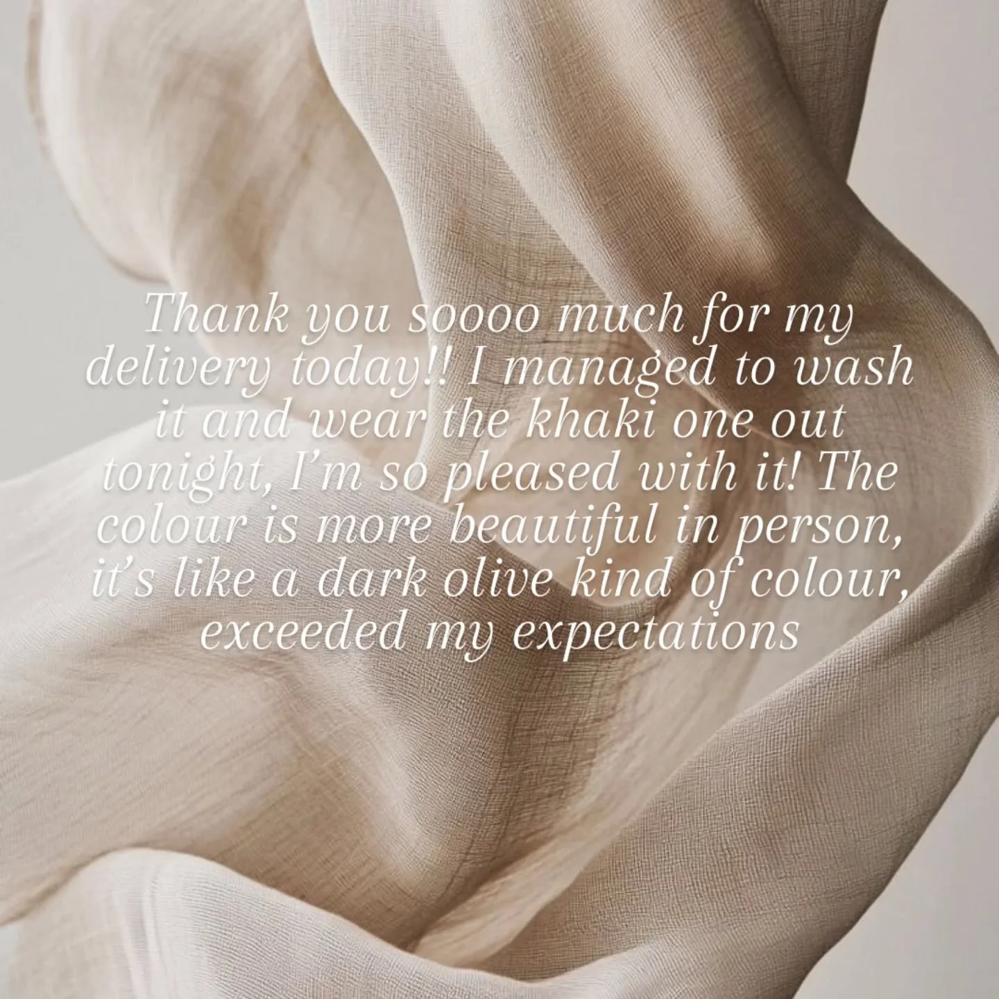 When you're happy, we're happy! Thanks for your heartfelt messages 🤍✨️

#customerlove #testimonials #reviews #samaacollection #womensupportingwomen❤️ #atyourservice #goodvibes