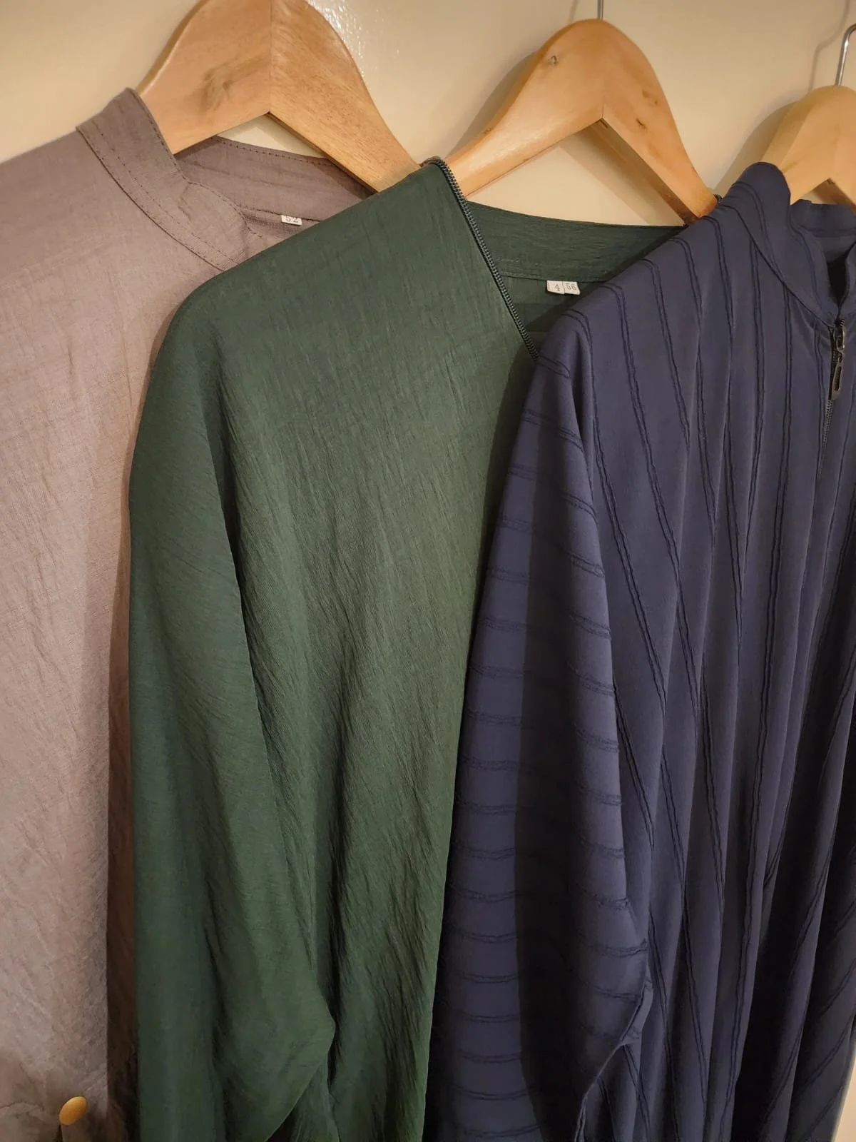 Green Cotton Everyday Abaya