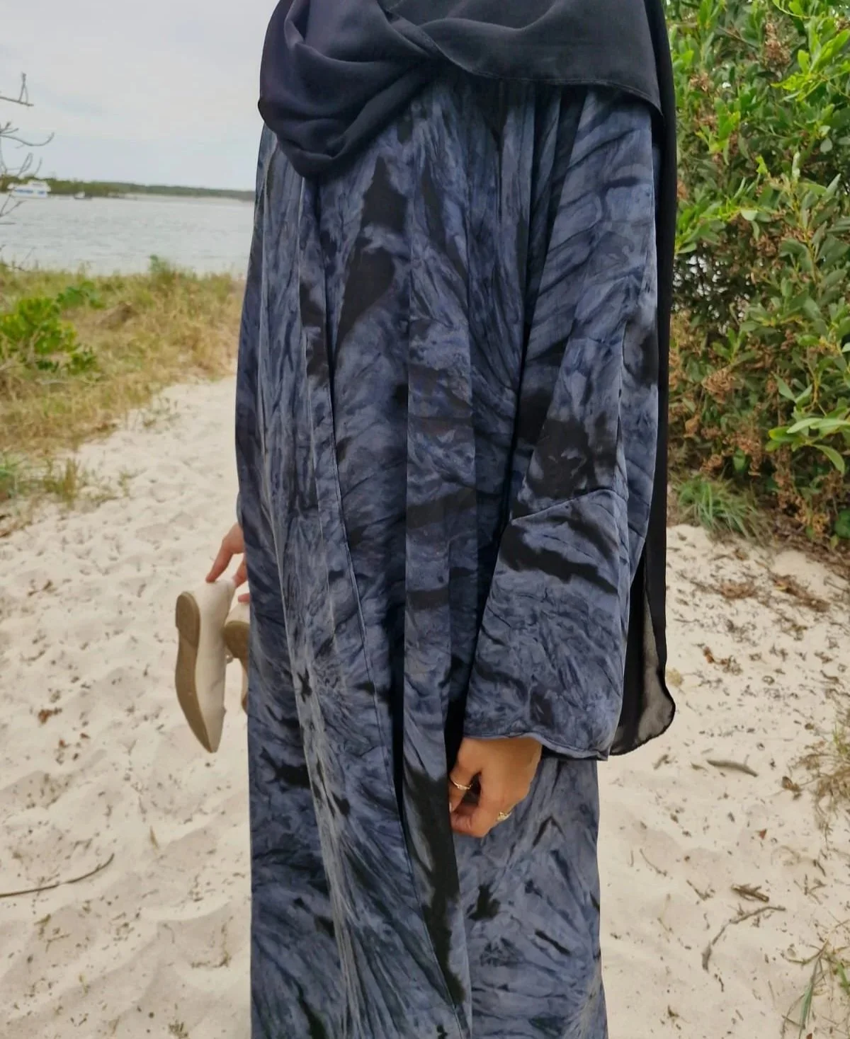 Twilight Tie-Dye Ramadan Abaya