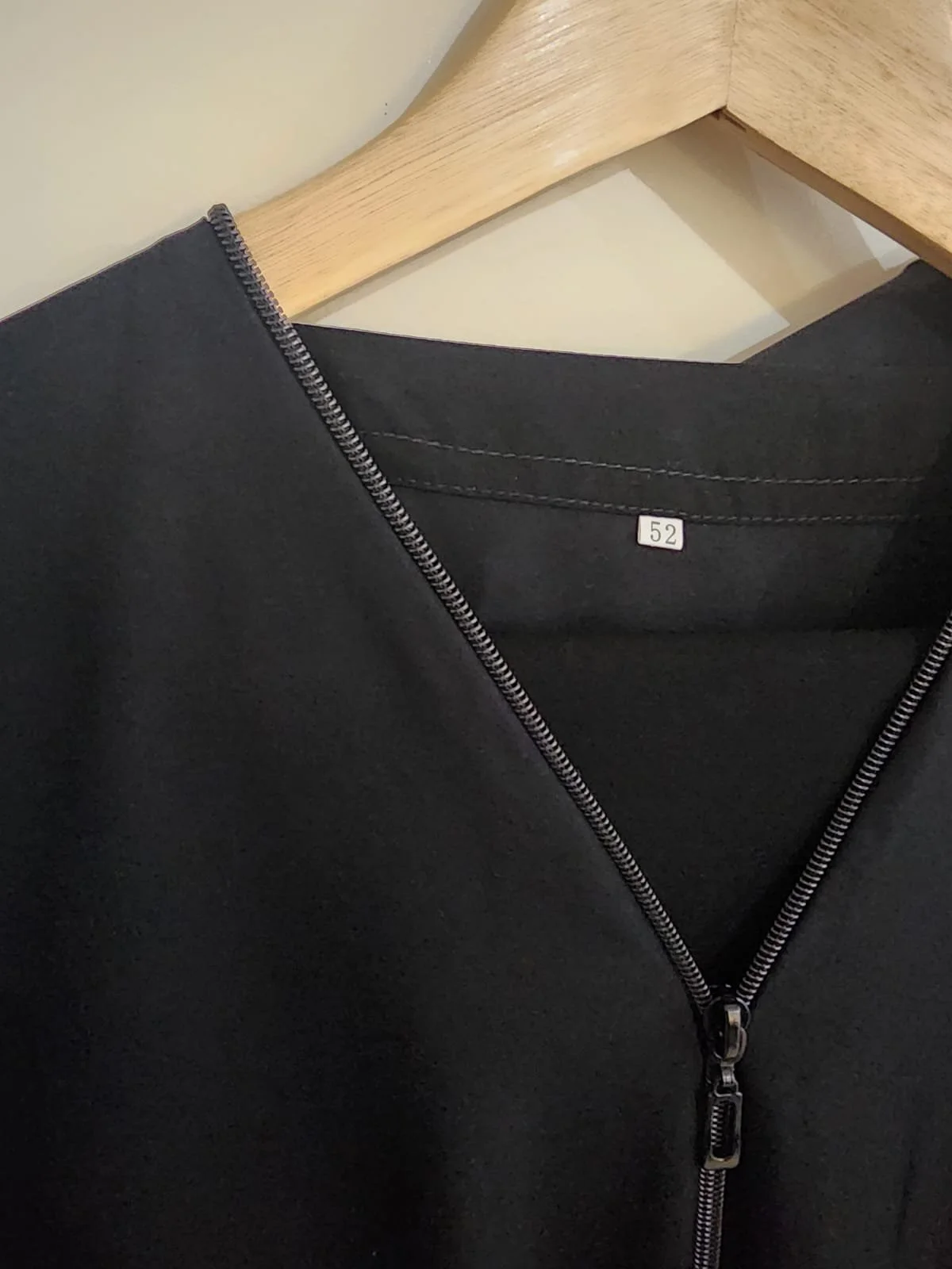 Gentle Black Nida Ramadan Abaya 52"