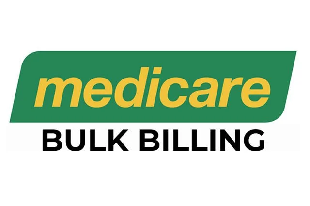 Medicare Bulk Billing logo with green and yellow text