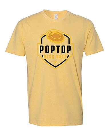 Shield Logo T-Shirt (Black and Yellow)