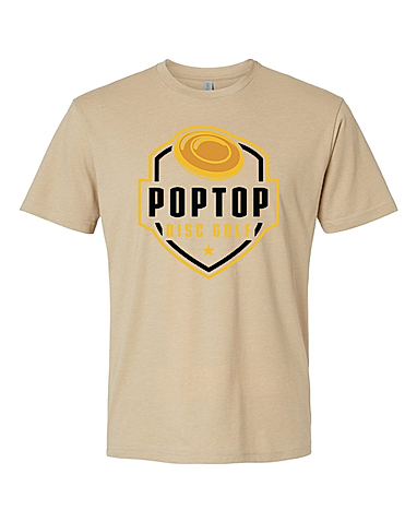 Shield Logo T-Shirt (Black and Yellow)