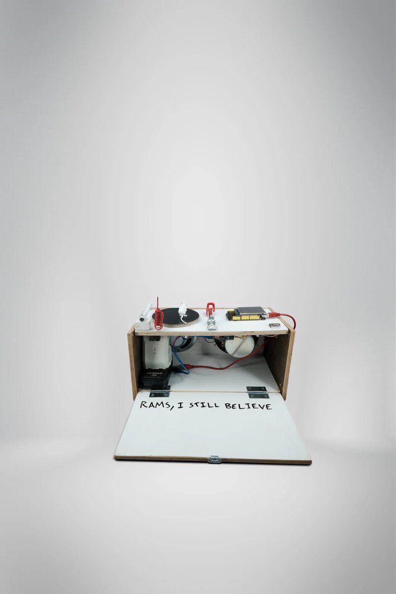 RAMS, I STILL BELIEVE.' Dead speakers, pirated music, Temu tools. Honouring principles whilst performing identical corruption.