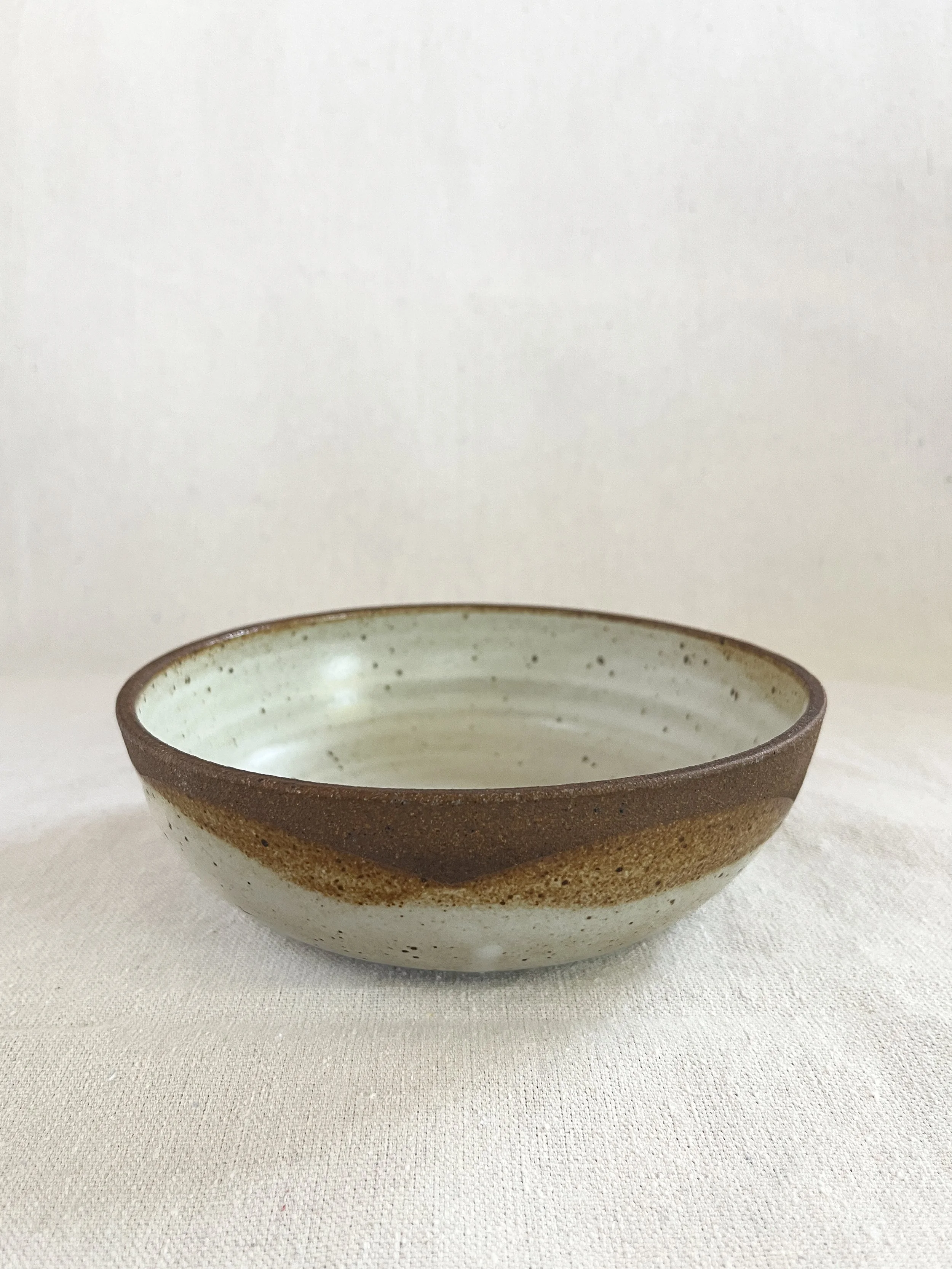 Dark Brown Wide Bowl