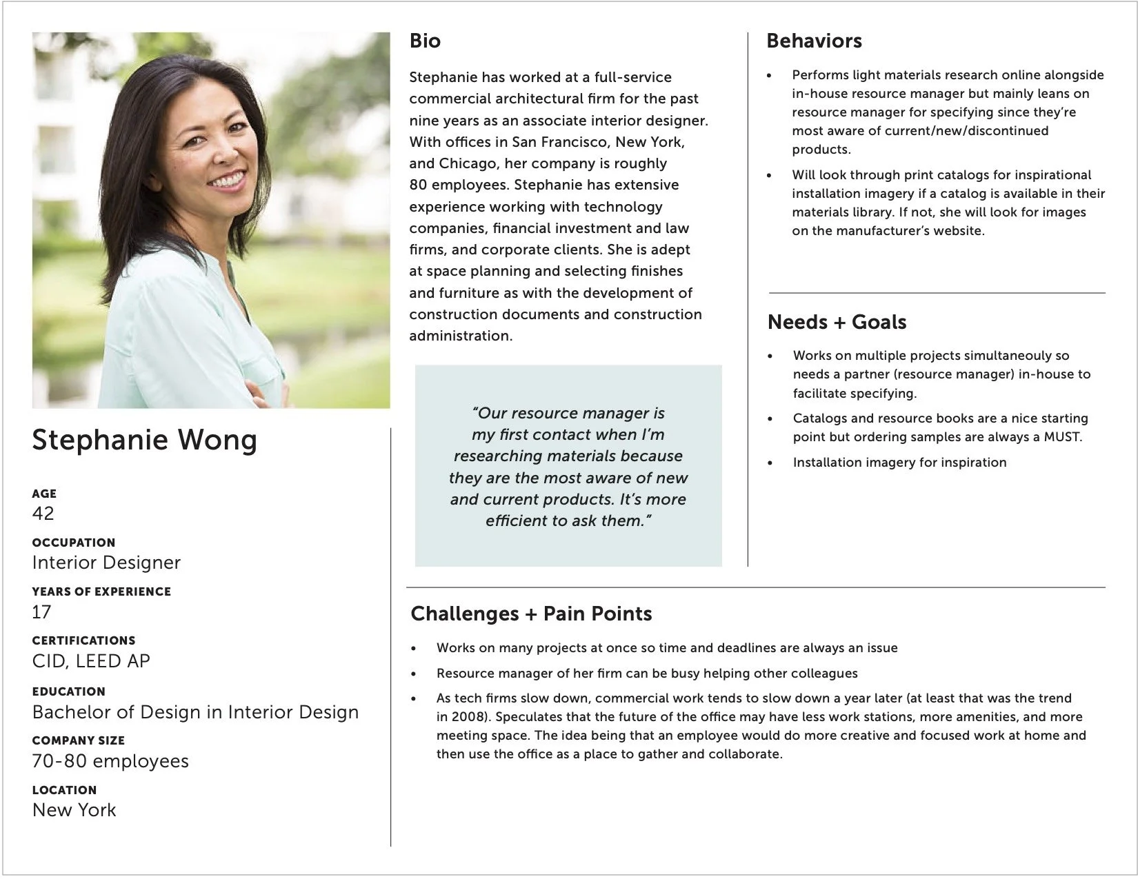 The Associate Designer