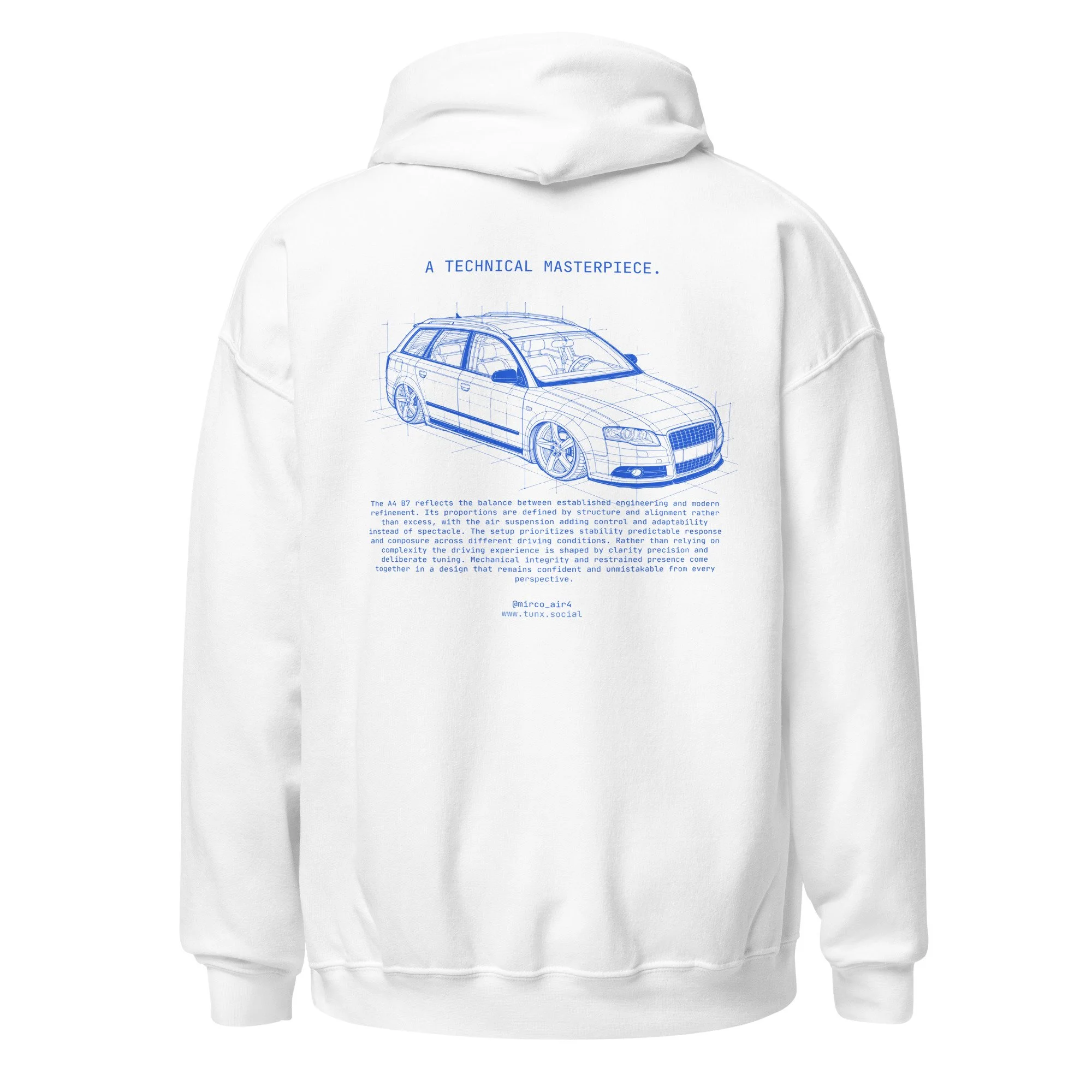 A4 B7 Hoodie