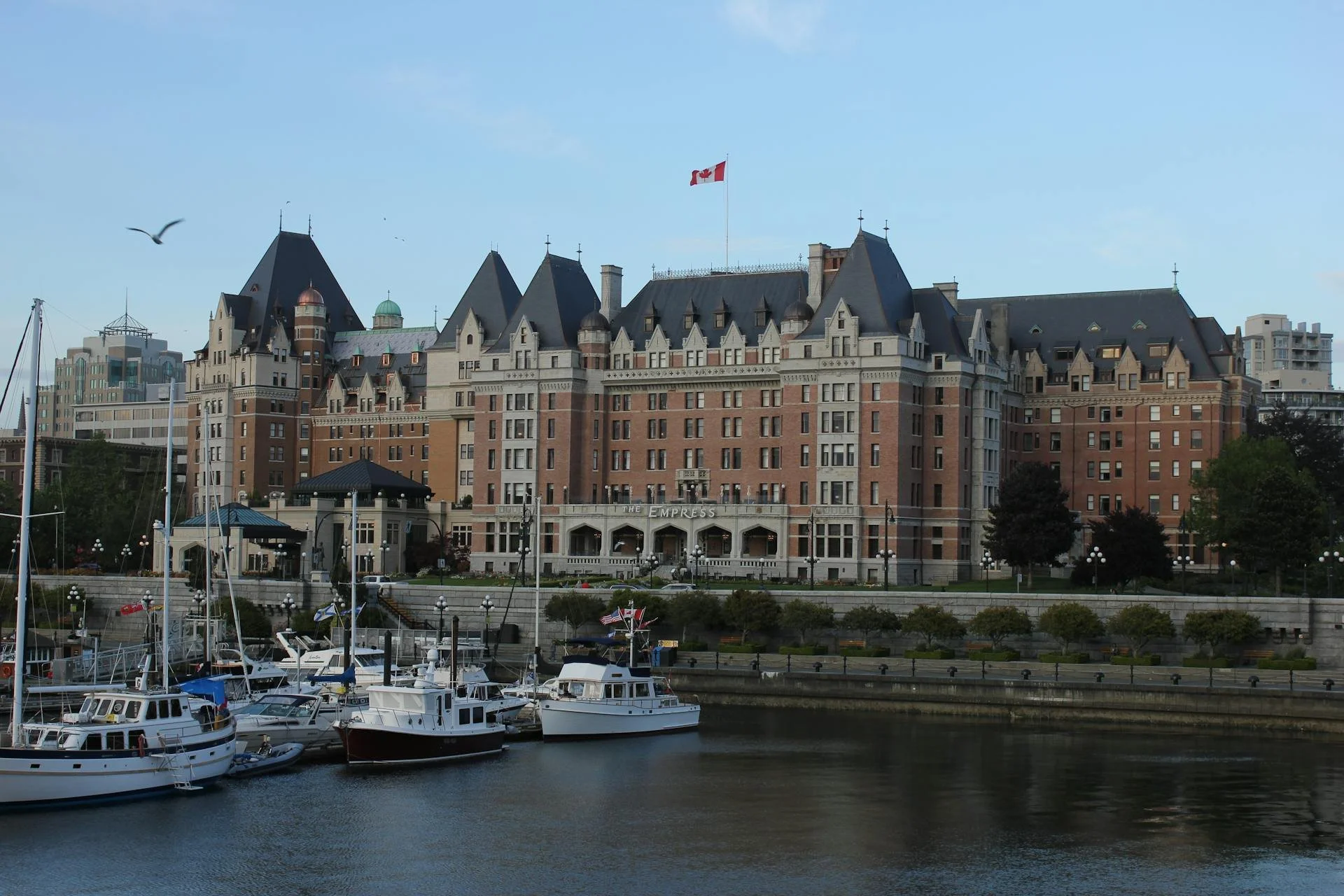 A view of the inner harbour near downtown Victoria, home to Victoria Men's Health Clinic.