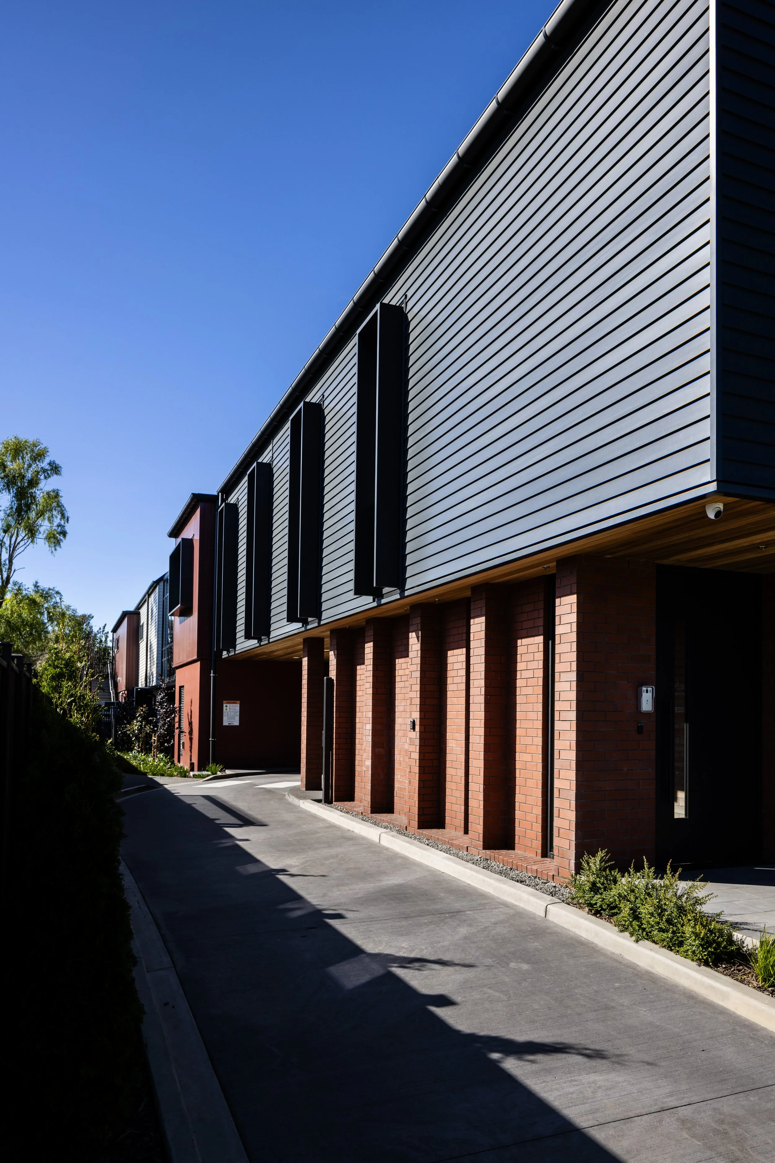 122 Heaton Street Christchurch, Cladd installation 