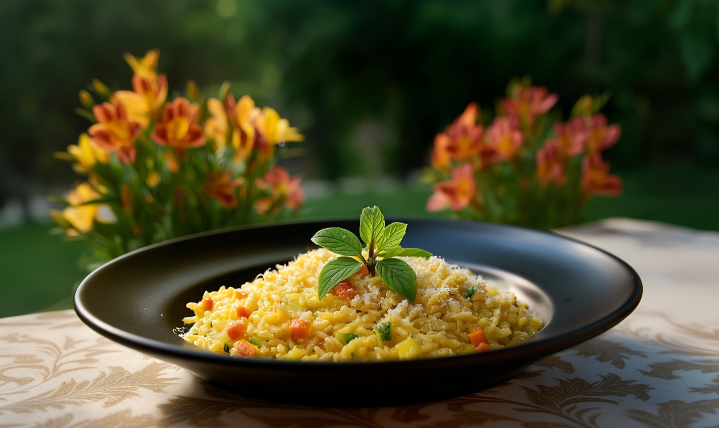 Κριθαρωτο με λαχανικα