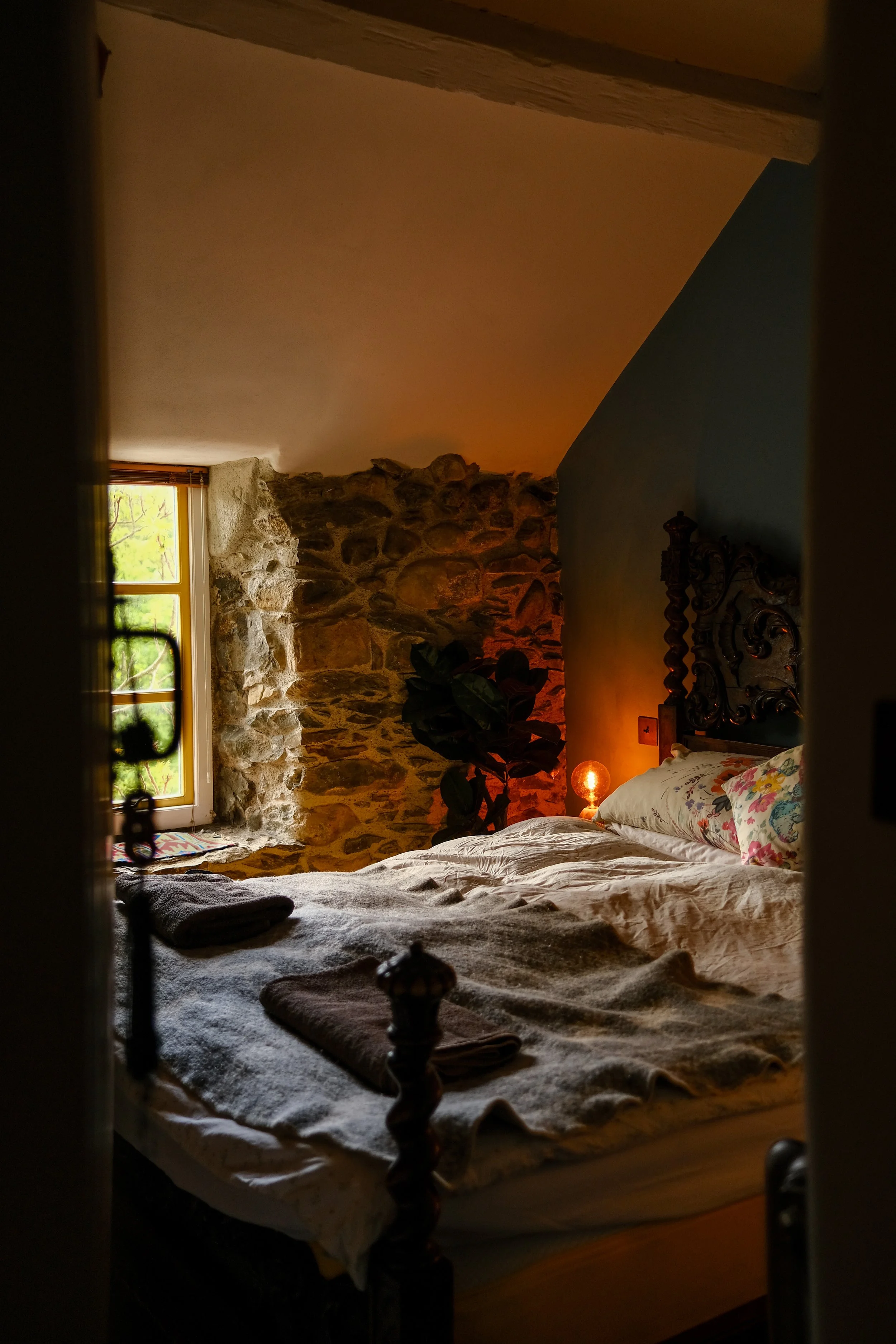 Cosy welsh cottage bedroom