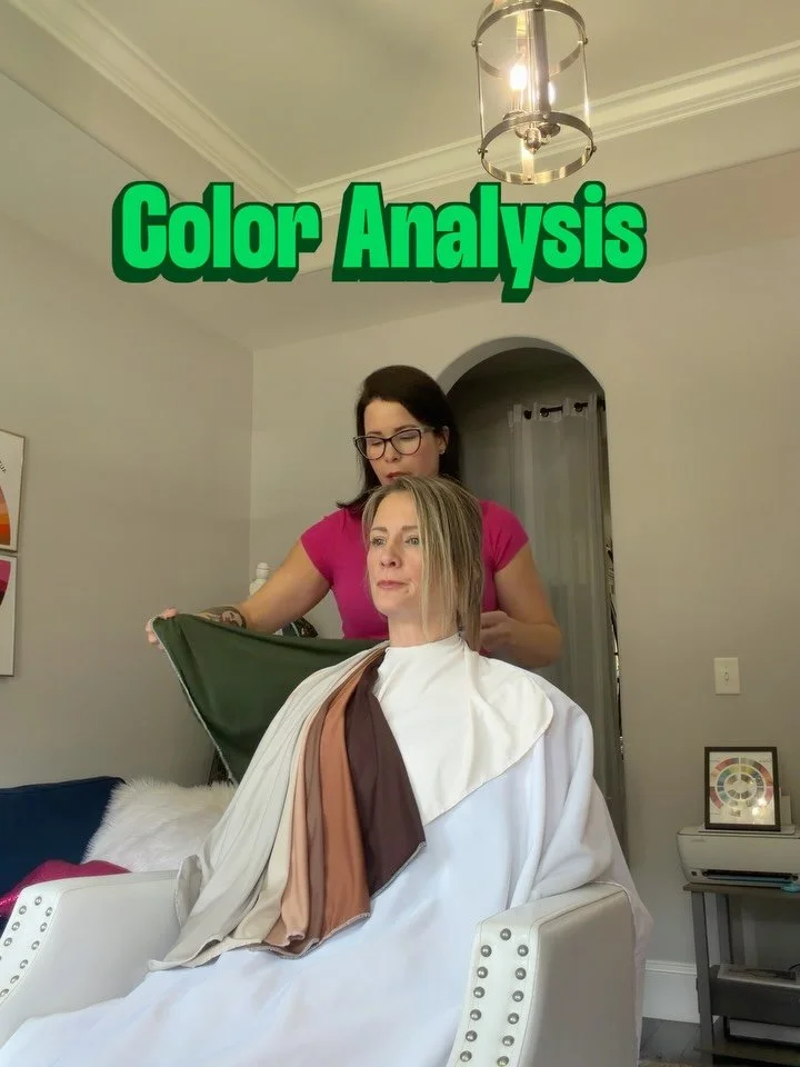 This might sound dramatic, but getting a color analysis may have changed my life.  I am obsessed with every color in my Autumn palette.  Dark brown is my new black!! 

I knew certain colors didn&rsquo;t look right on me, but I had NO idea how much th