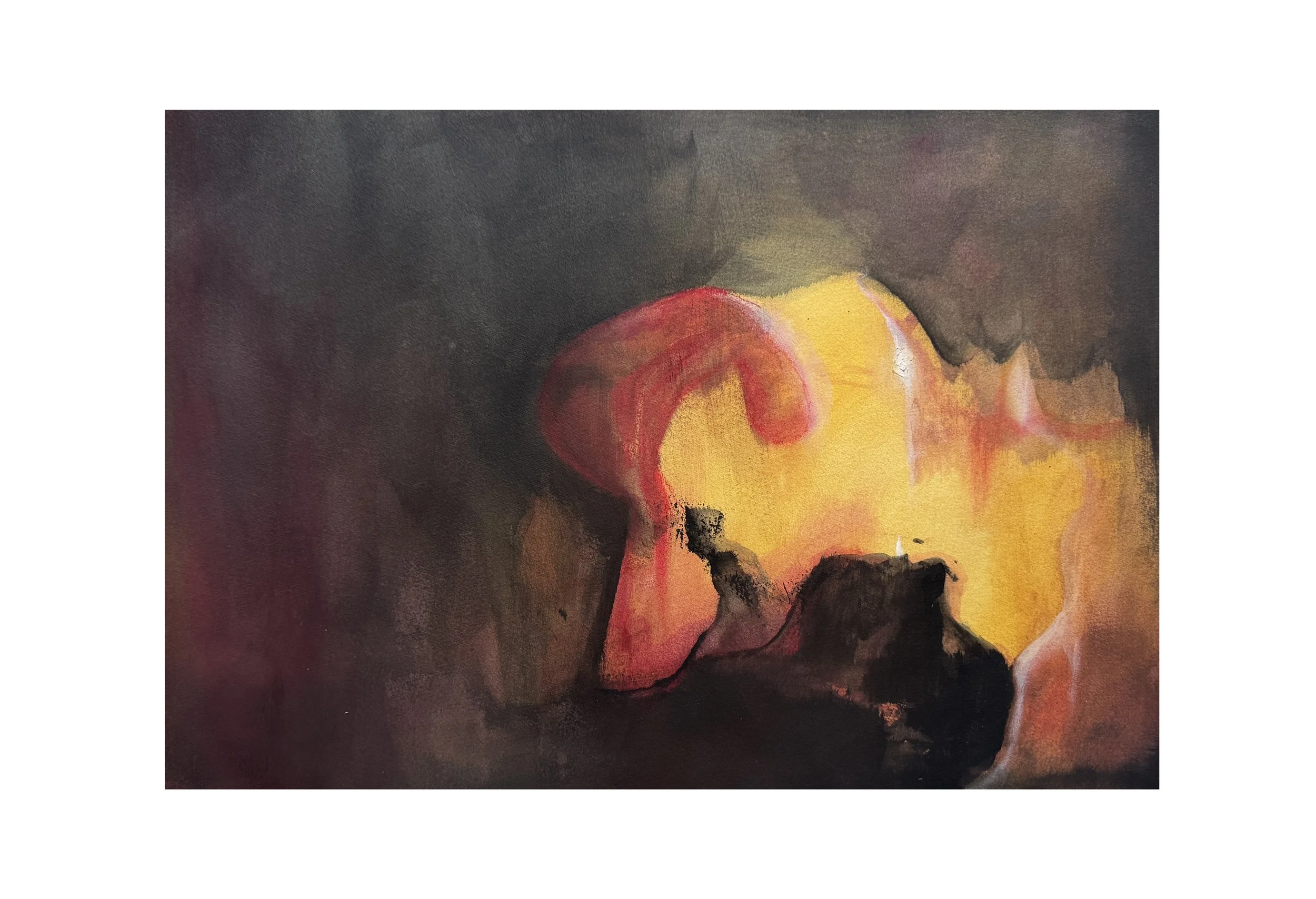Astral Projection, 2025 Acrylic on Paper