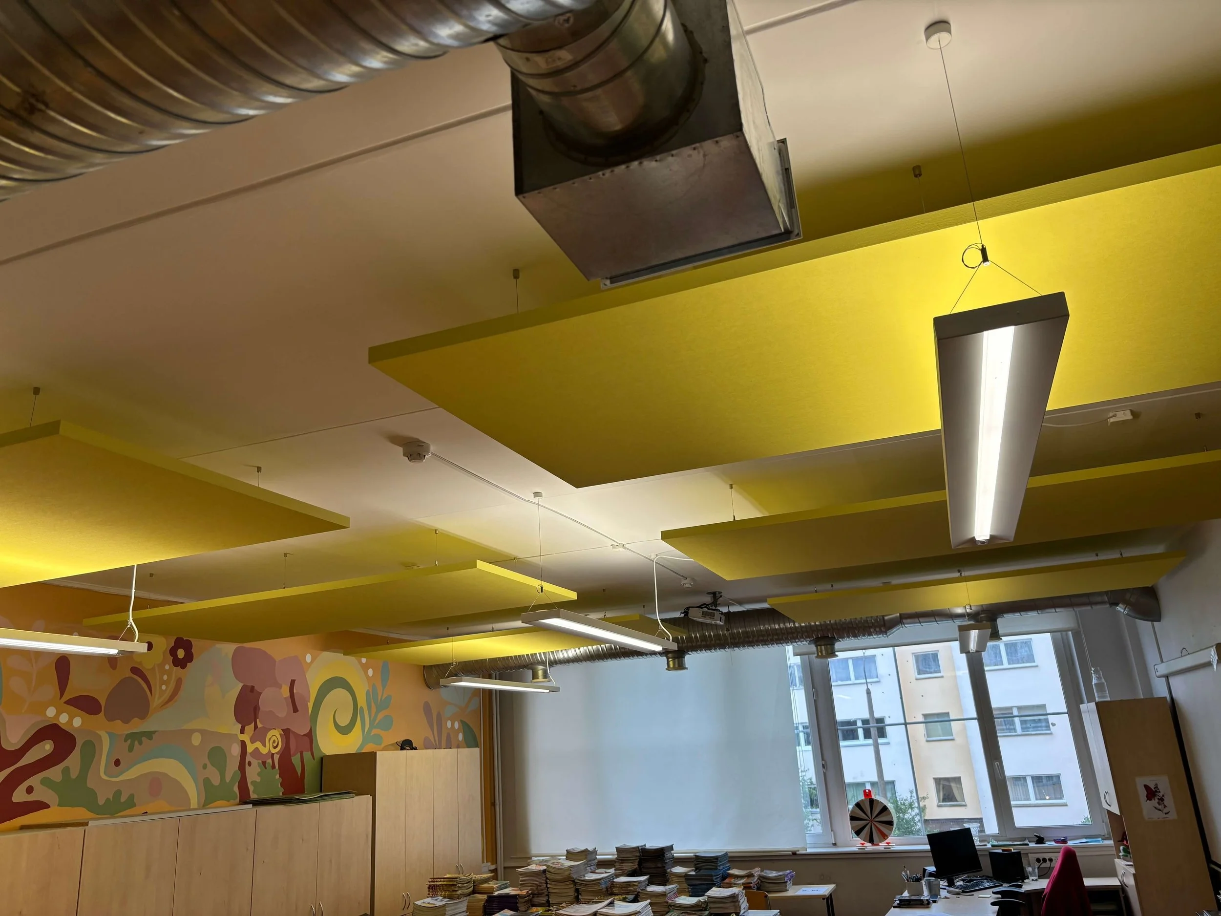ecophon-akustiset kattopaneelit