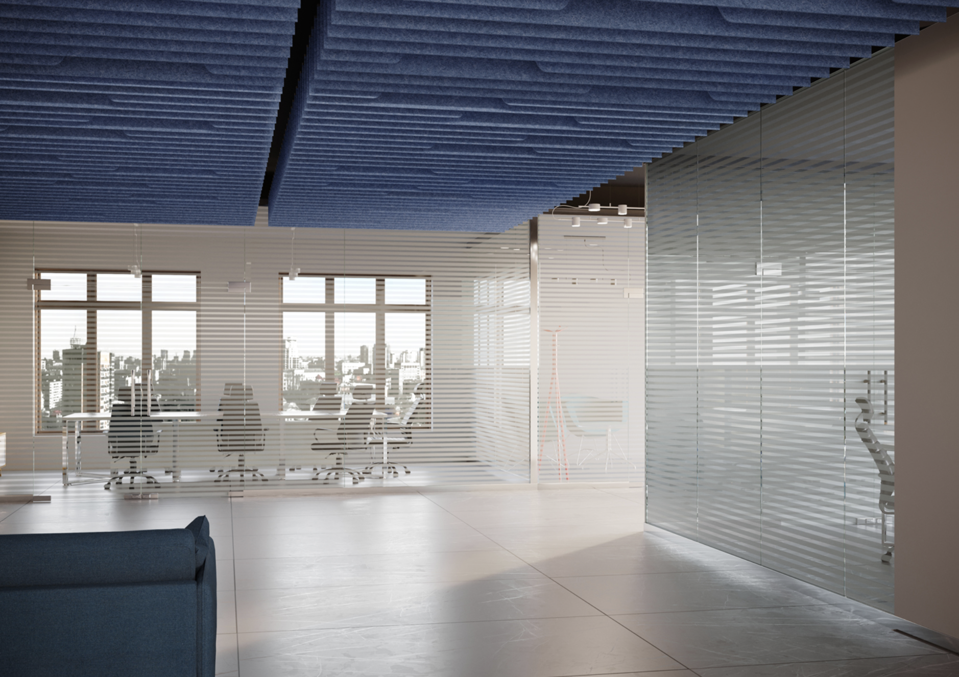 noecho helisummutavad baffle laepaneelid