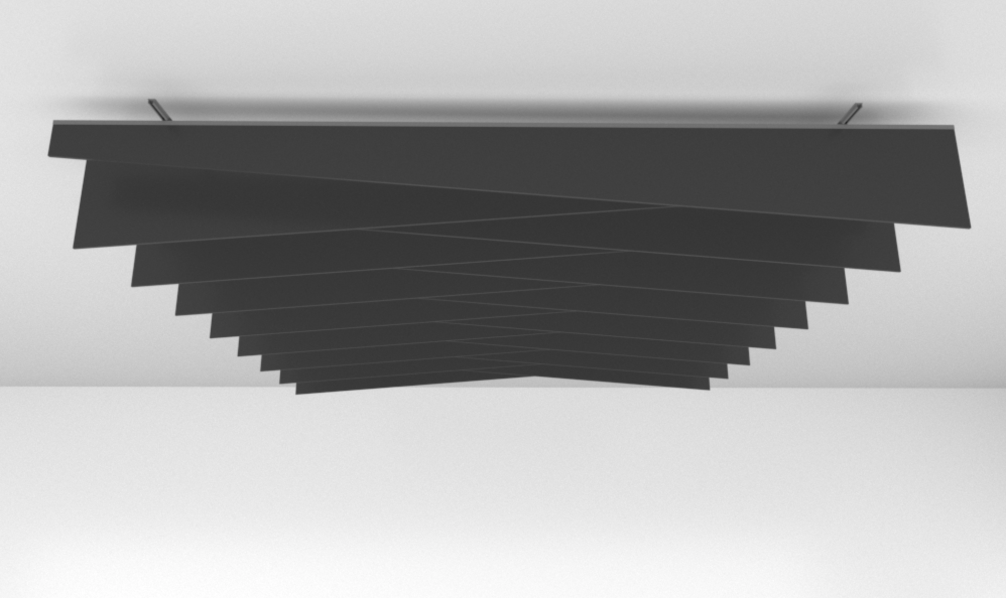 noecho helisummutavad baffle laepaneelid