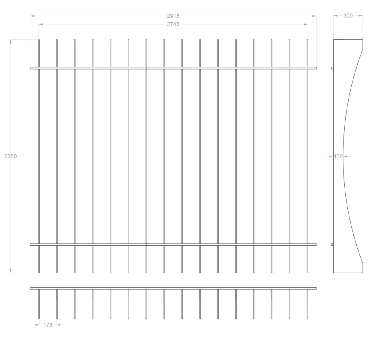 noecho helisummutavad baffle laepaneelid