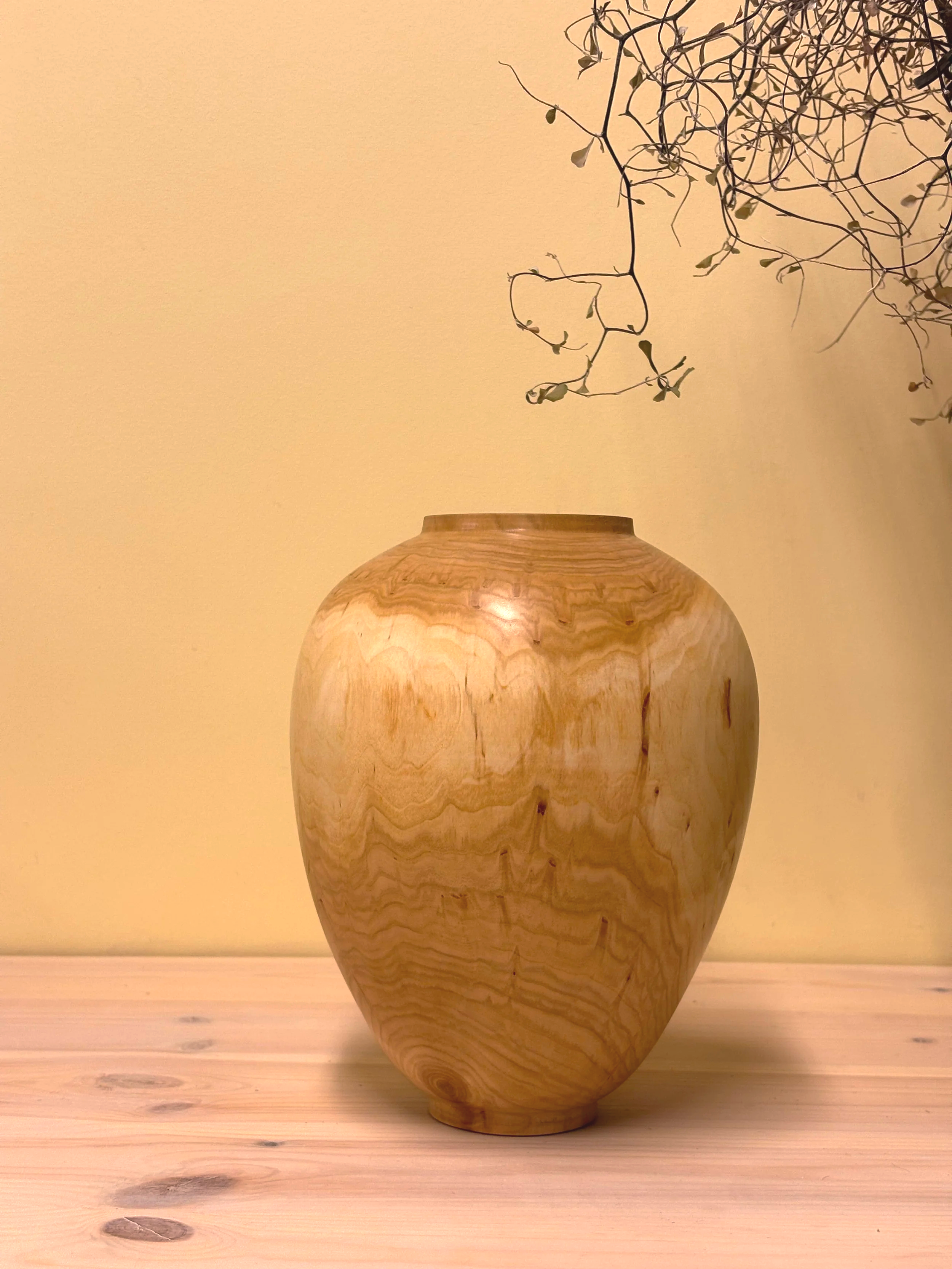 Hulform/vase i selje