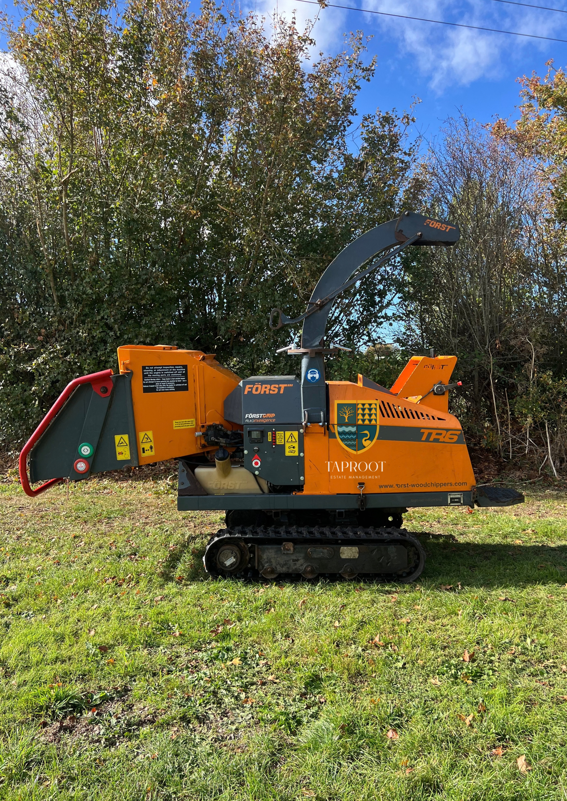 Forst TR6 -  Tracked Chipper