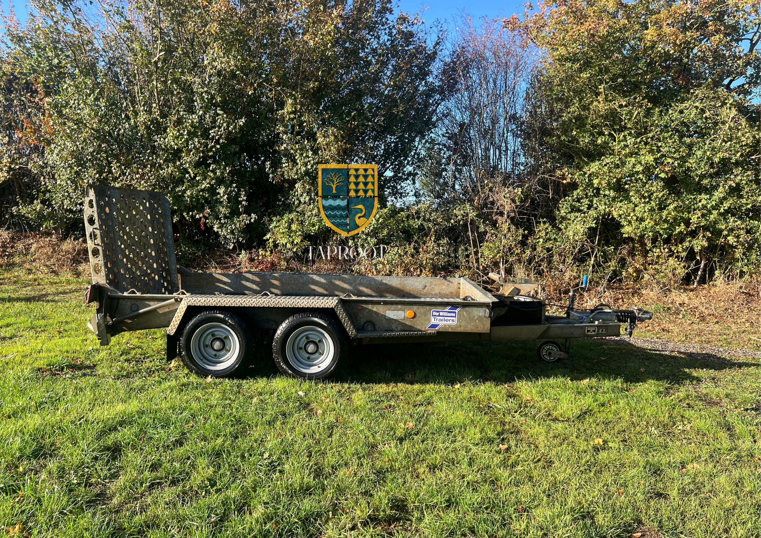 Ifor Williams 3.5T Plant Trailer