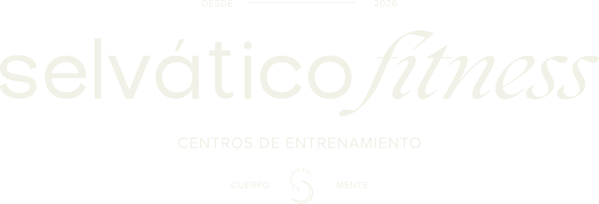 Logo de Selvático Fitness, un centro de entrenamiento cuerpo y mente ubicado en Soria