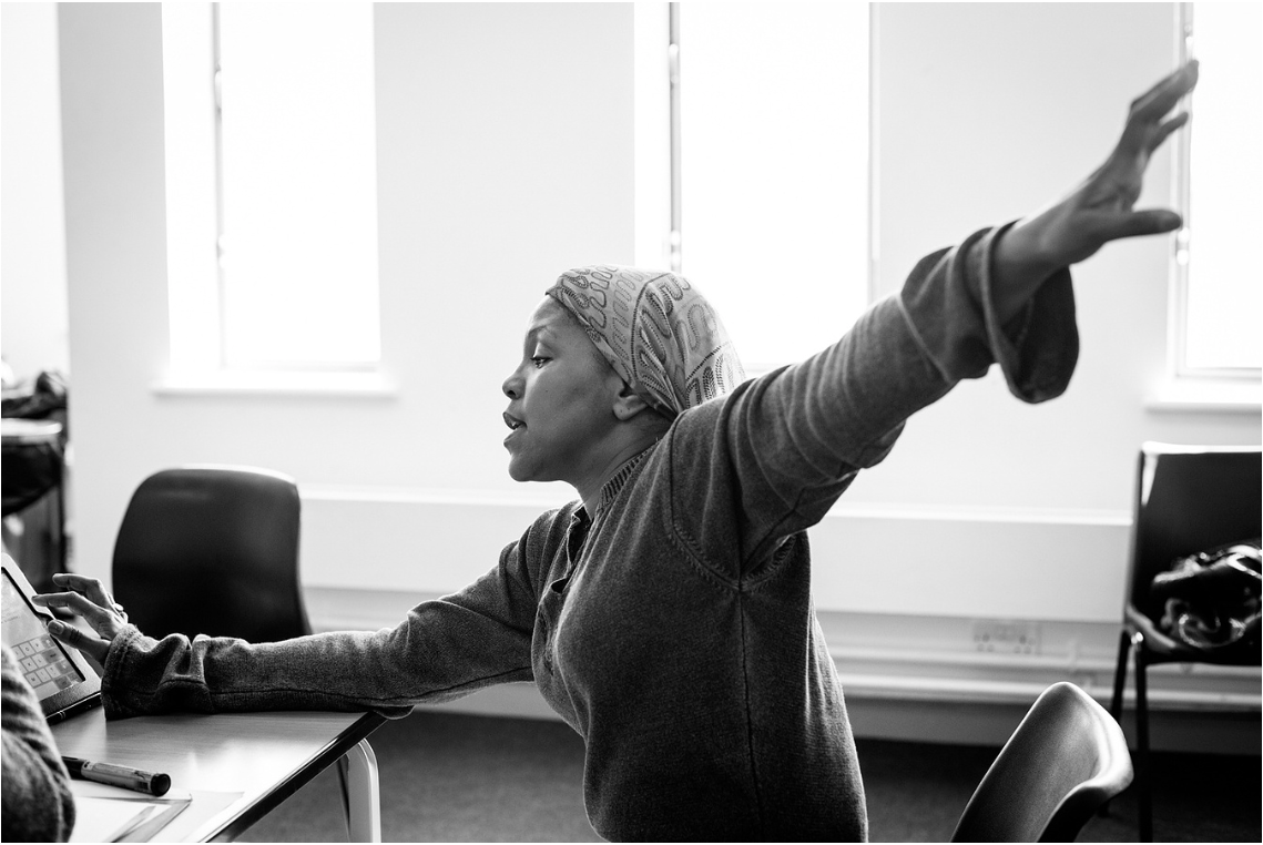 Carleen Anderson rehearsals
