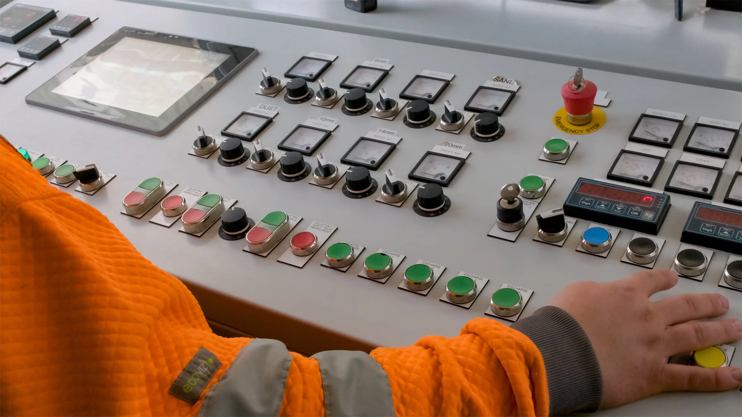 Corporate image of control desk civil engineering South East