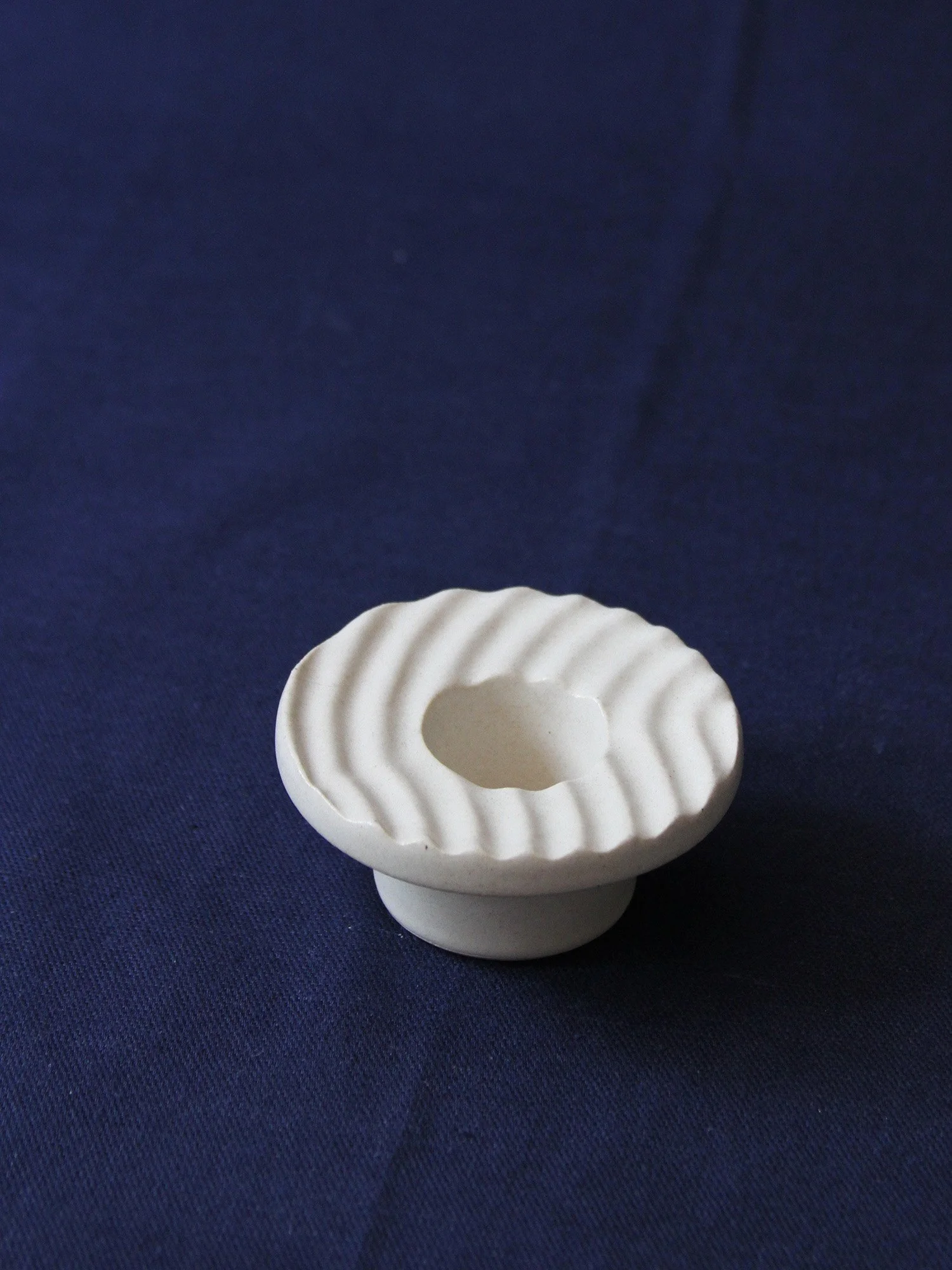 textured candlestick