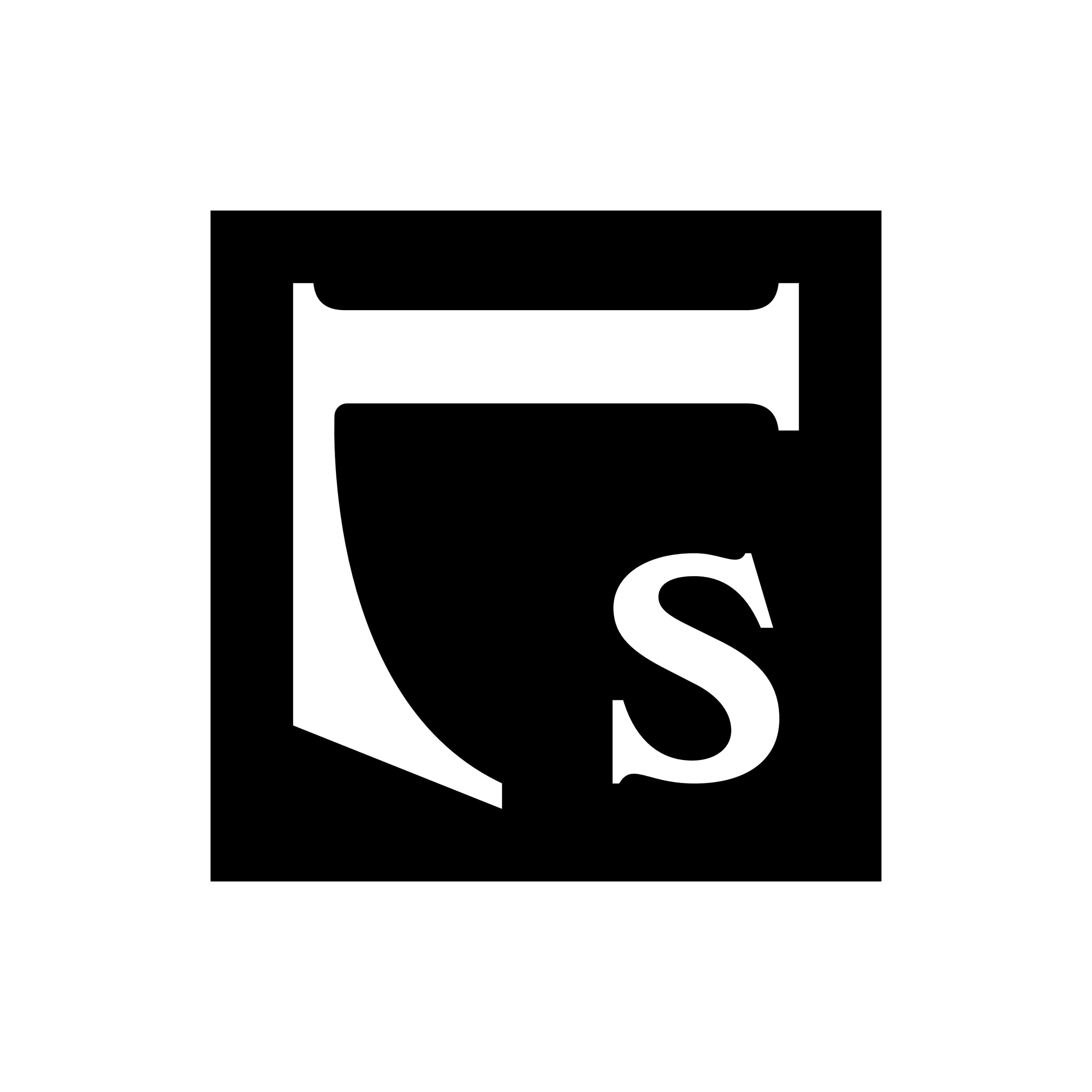 Laura Smith's pottery stamp monogram