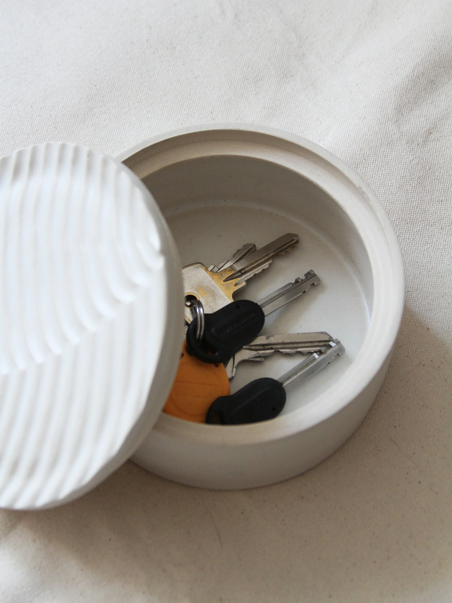 a jar with keys