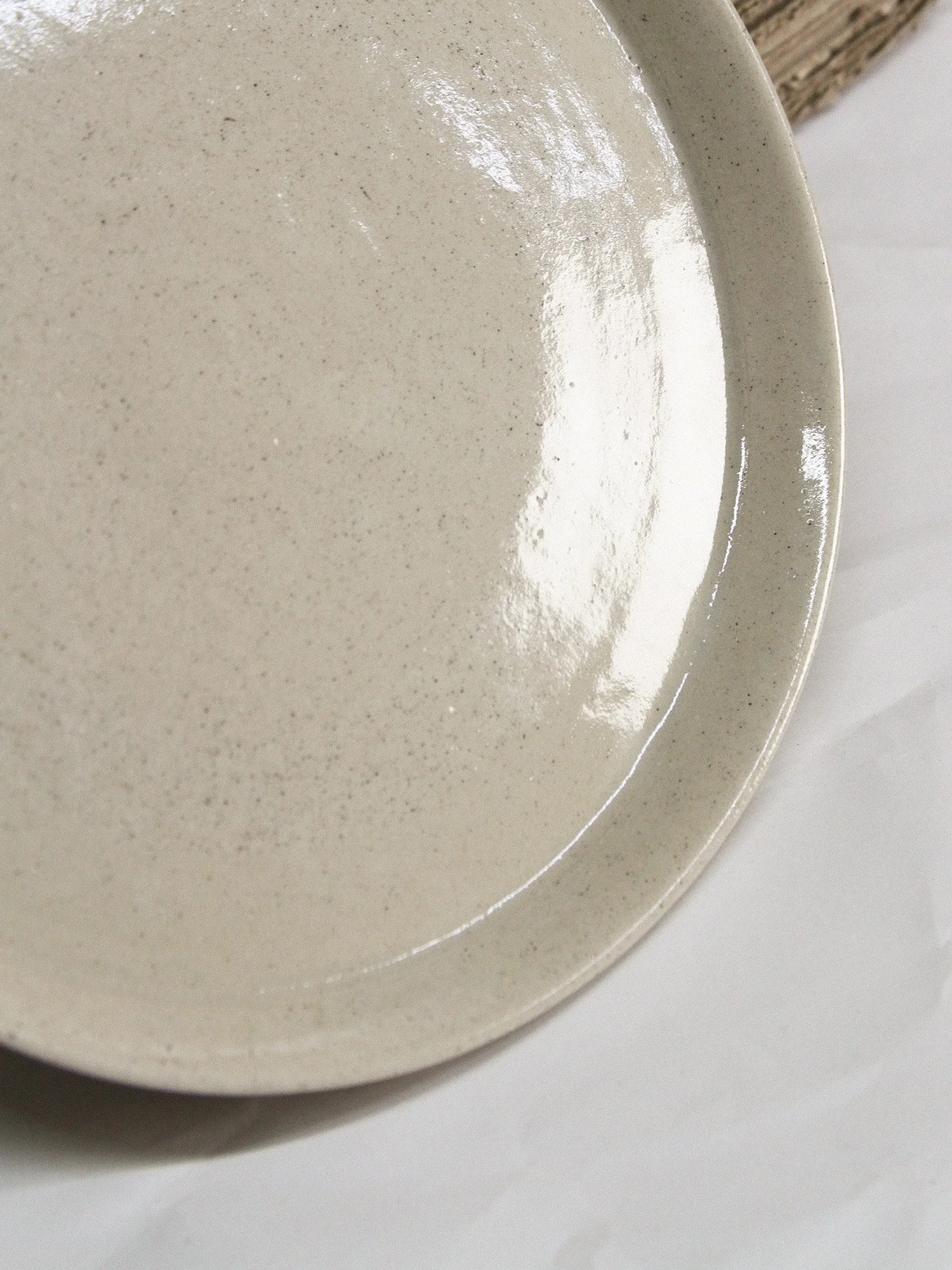 detail of a glaze