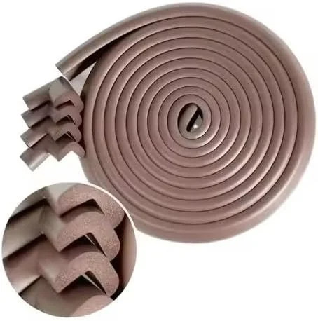 Soft Foam Edge & Corner Guards | Baby Proofing Set (Brown)