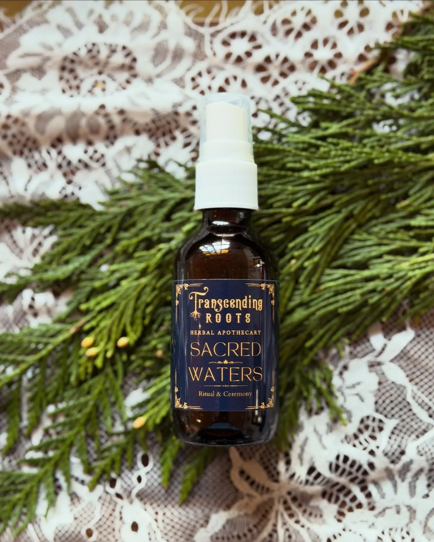 ✨ SACRED WATERS IS BACK ✨

Herbal protection and energy clearing blessings from our ancestries to yours - the ritual is returning home. ✨

Originally crafted when our Transcending Roots storefront transitioned into the Sacred Path Collective, this fo