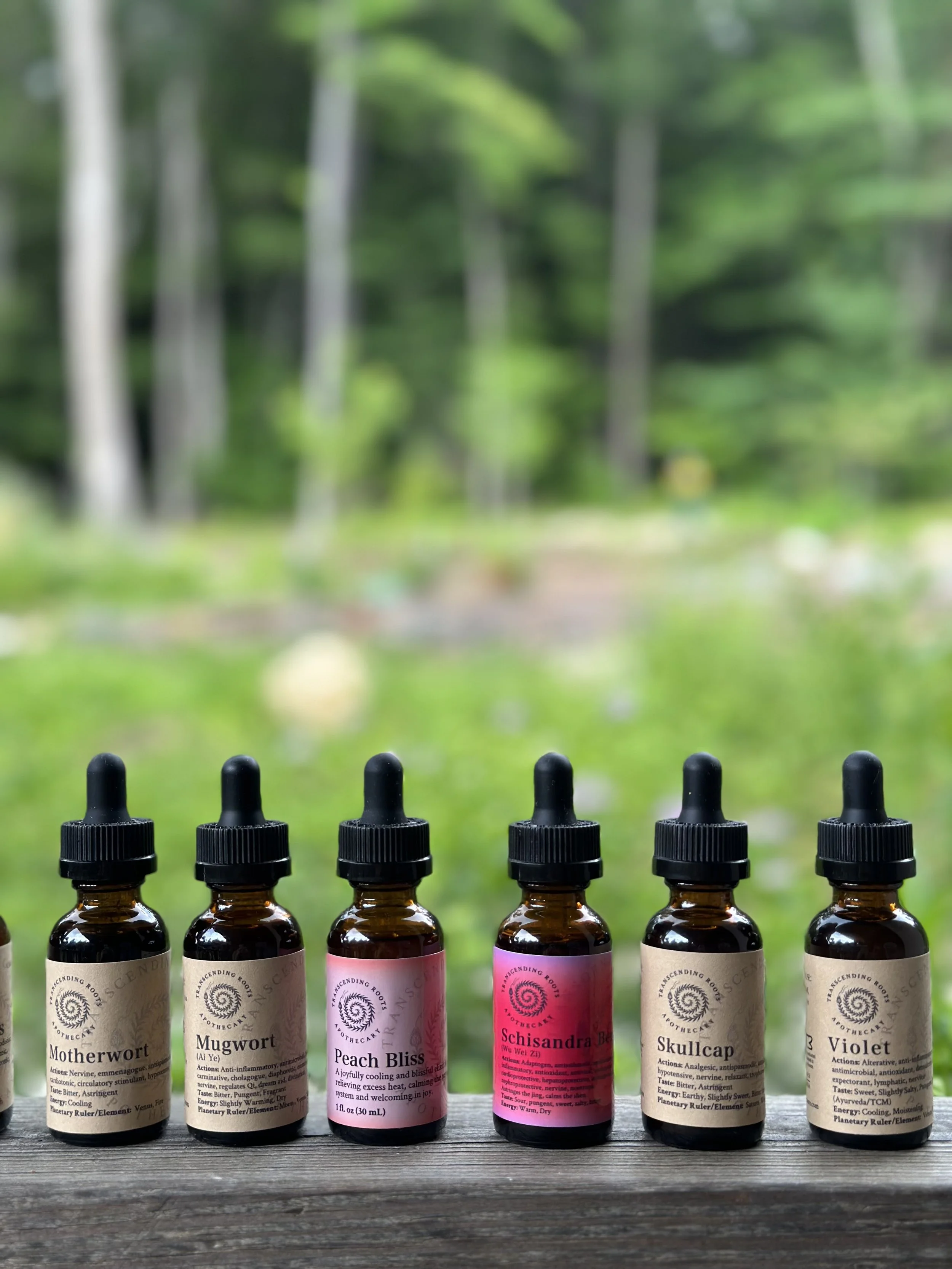 Single Herb Tinctures 