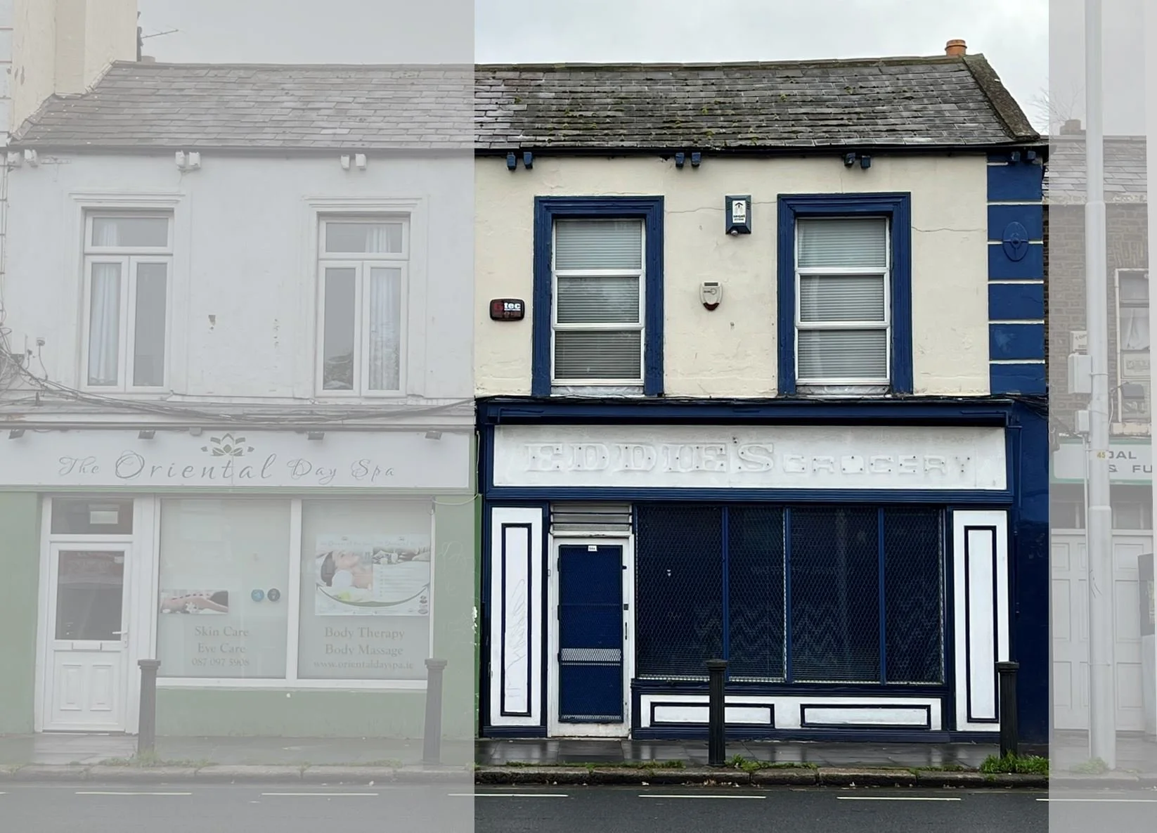 Visualisation of front elevation